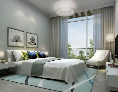 bedroom interir 3d design